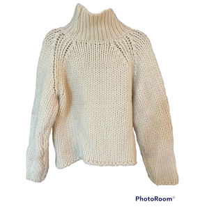 Vtg Gleneden 100% Merino Wool England Women’s Size M Sweater Turtleneck Pullover